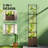 Multifunctional Mobile Planters, Durable Polypropylene, Rustic Trellis Design For Home Gardens