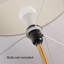 Lampe sur pied Salcido