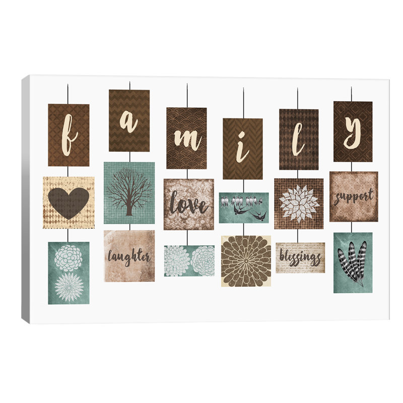 Family by Erin Clark - Wrapped Canvas Print, 101.6 cm H x 66.04 cm W x 1.91 cm D