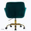 Chaise de bureau en velours-88876302