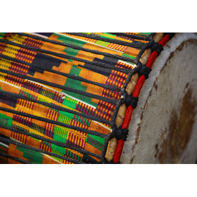 Tambour africain - photographie sur toile tendue