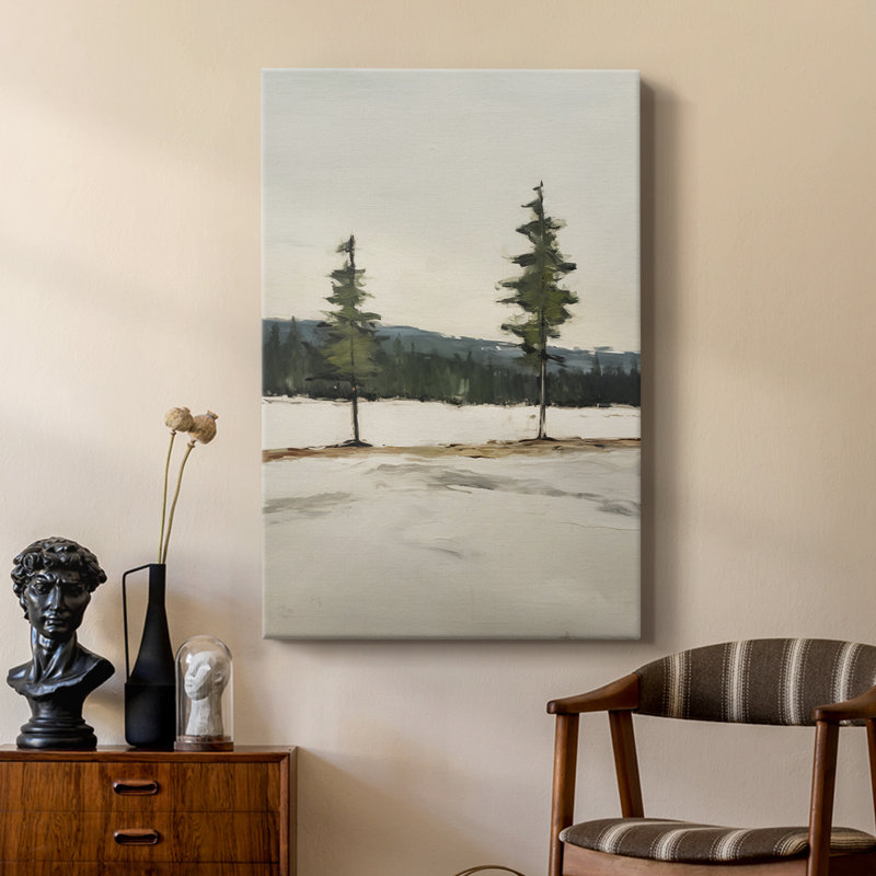 Paysage rétro XXIV - galerie Cavas sur mesure, H 60 po x l 40 po