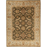 Wool Floral Area Rug