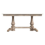 Danielle Rectangular Marble Dining Table