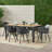 Cooney 6 - Person Acacia Patio Dining Set with Rectangular Table