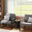 Eritrea Faux Leather Armchair-1009840974