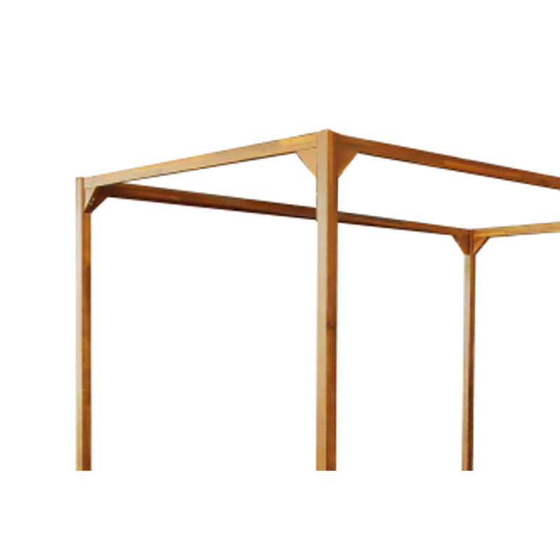 Élégant lit de jour pour l'extérieur, avantages pour l'eau, salons réglables, bois avec style extérieur, caractéristiques imperméables, structure de méridienne