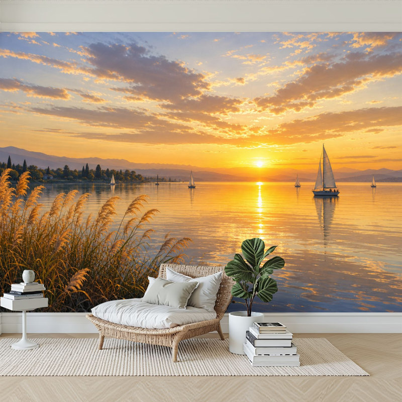 Papier peint adhésif auto-adhésif moderne pour la chambre à coucher Peel and Stick L 69 "x l 96"
