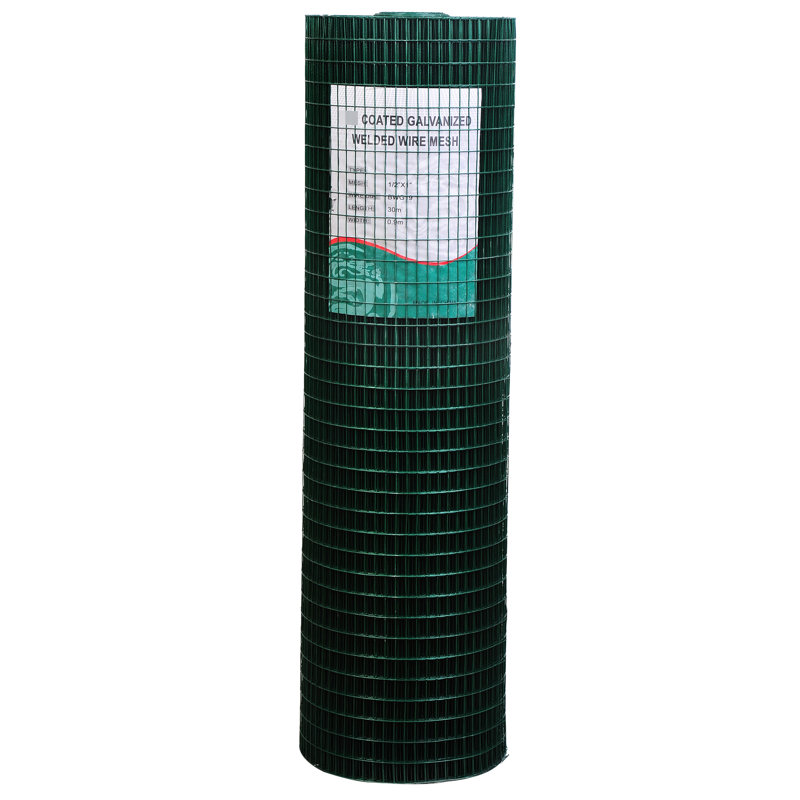 Rouleau de clôture en tissu Steel L 98 pi x H 35,5 po pour la sécurité et la protection des volières, poulaillers, lapins, jardins et animaux
