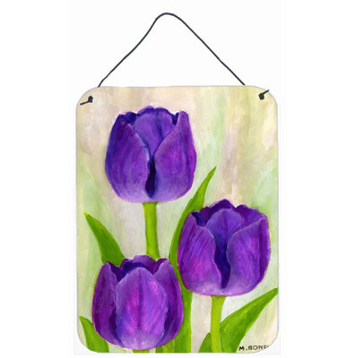 Tulips by Maureen Bonfield Painting Print Plaque