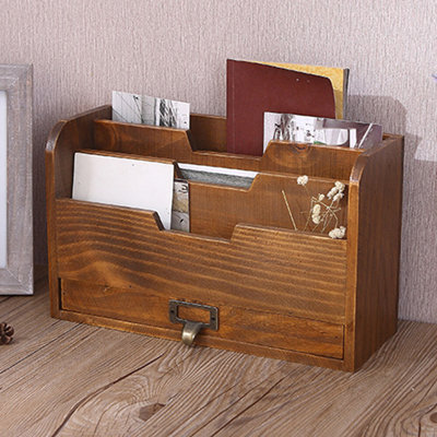 Manufactured Wood Desk Organiser
