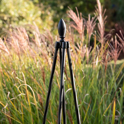 Delana 180cm H x 5cm W Metal Obelisk Trellis
