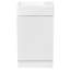 Meuble-lavabo simple 10,6 po avec plateau en bois manufacturé Annalice