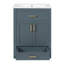 Meuble-lavabo 24 po avec comptoir en céramique-782873890