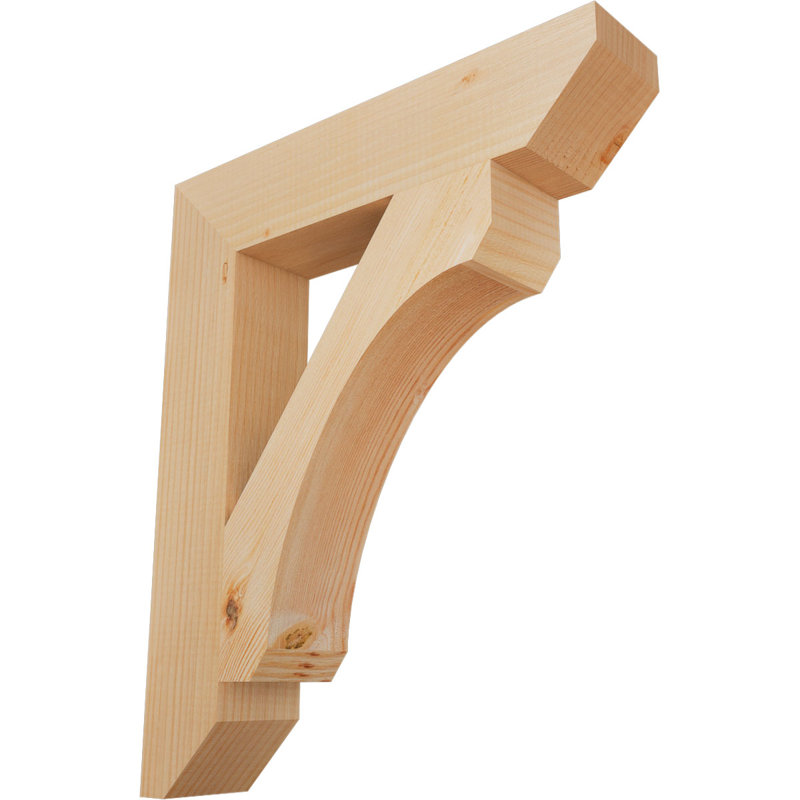 Support à lattes l 3 3 po x P 20 po x H 24 po, sapin Douglas, Douglas (lisse), H 24 po x l 3,5 po x P 20 po