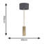 Alizander Adalize 150cm Traditional Floor Lamp-722454800-722454814