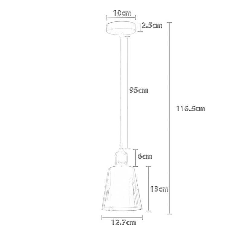 Issra 1 - Light Single Pendant, Orange