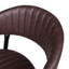 Confortable ensemble de chaises de salle à manger rembourrées à dossier incurvé, idéal pour les réunions de famille et pour améliorer l'expérience culinaire.