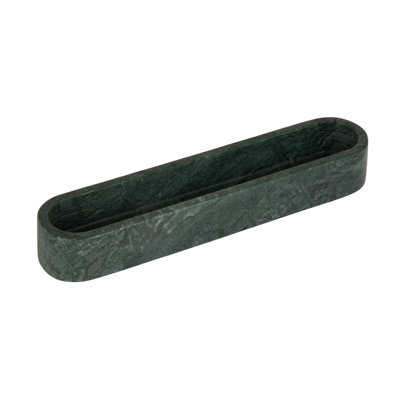 Green Marble Oval Dish