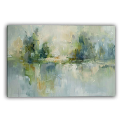 Lagoon Grove Wrapped Canvas Wall Art