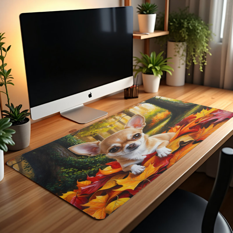 Polyester Desk Pad, 31.5x15.5