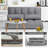 Namirah Twin 44.5'' Faux Leather Futon And Mattress-1673954297