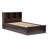 Gaudentas Solid Wood Bookcase Storage Bed-1444768001-1444768126