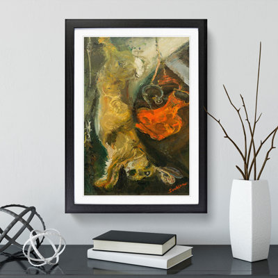 Rabbit Carcass by Chaim Soutine - Framed Print