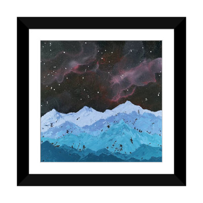 Space Mountains Art Print