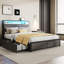 Lit de rangement en métal Eyve-88580978-99587190