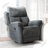 Henriane 33.5'' Wide Modern and Upholstered Manual Swivel and Rocker Standard Recliner  (Set Of 2)-291188943