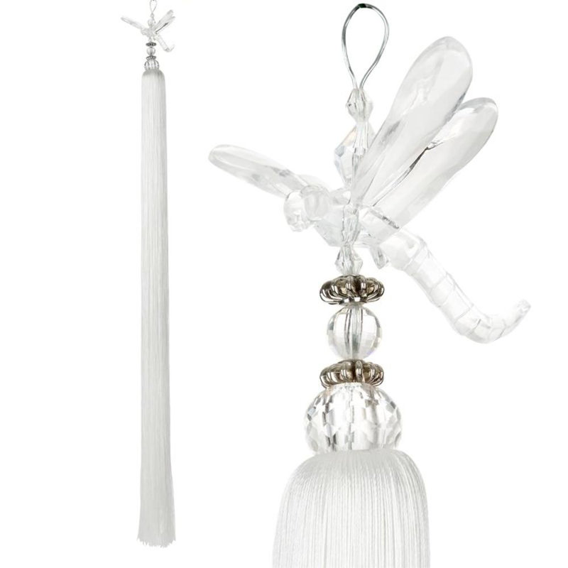 Boynton Fabric 13cm Curtain Tieback, White