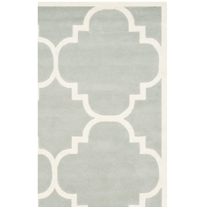 Carolene Hand-Tufted Geometric Area Rug, Runner 2'3" x 11'