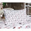 Drap-housse et coussin décoratif Ambesonne Eiffel Ruby noir et blanc-106786519