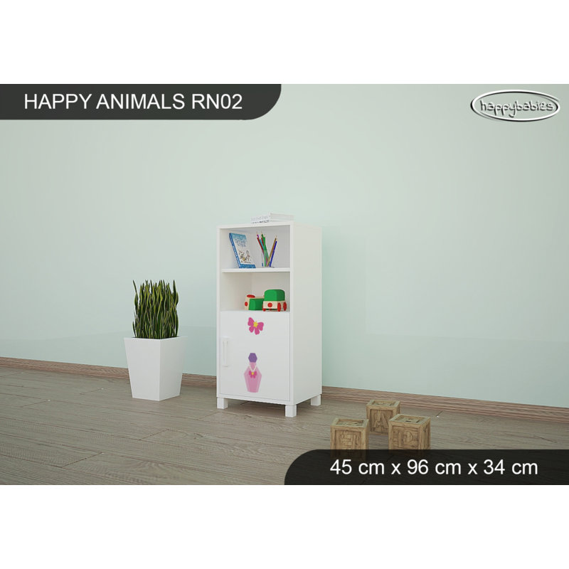 45cm W People Kids Cube, White