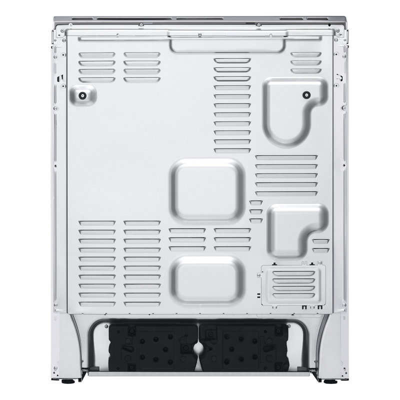 Lg Studio 6.3 Cu. Ft. Instaview Induction Slide-in Range With Air Fry And Air Sous Vide, Essence White