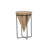 Dairius Solid Wood Top End Table