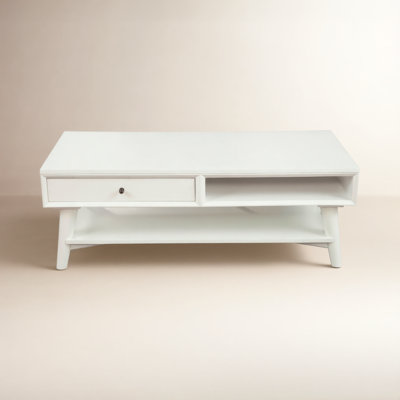 Williams 48" Mahogany Storage Coffee Table