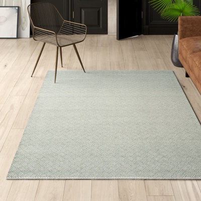 Bryent Flat Weave Cotton Geometric Rug