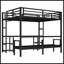 Grand lit superposé simple TG / lit mezzanine