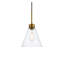 Luminaire suspendu conique à 1 lumière Okelly-1350956796