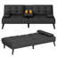 Canapé-lit double en similicuir Killen-1334672850