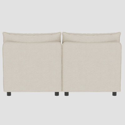 Modular Sectional Sofa, Convertible Sofa Seat With Storage, Sleeper Sectional Sofa Set, Fabric Flexible Modular Combinations For Living Room