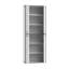 Bibeau 4 Door Manufactured Wood Wardrobe