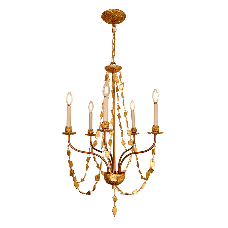 5 - Light Candle Style Empire Chandelier
