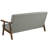 Nathanielle 69.0" Wide Linen Show Wood Sofa-82821960