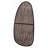 Wall Mirror With Blackwash Mango Wood Frame, Black, 28X60"