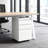 3-Drawer Mobile File Cabinet with Lock, Fully Assembled Metal Rolling Storage for Letter/Legal/A4 Files-1546347816