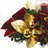 Pulaski Hydrangea and Magnolia Leaf Holiday Candleholder