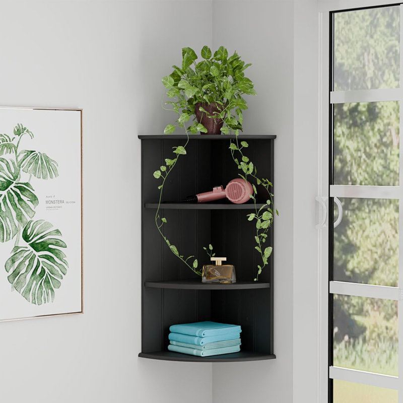 Corner Shelf, Black
